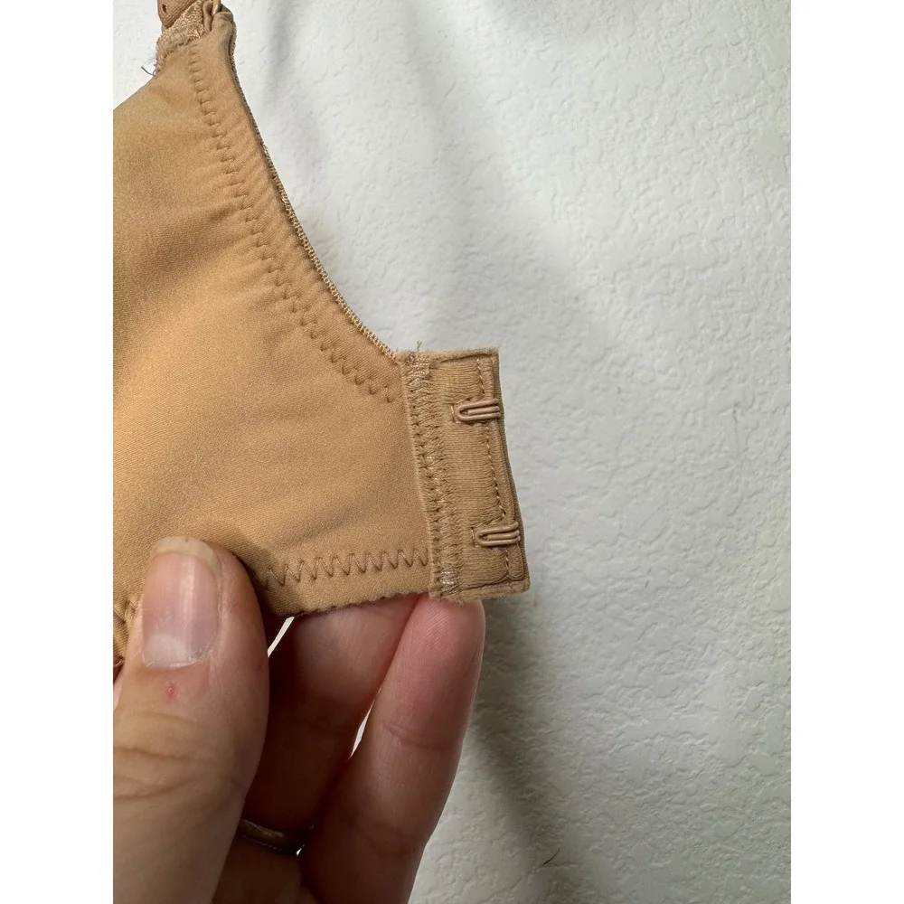 Wacoal Back Appeal Underwire Bra Size 34D‎ Tan Nude Praline 855303 Womens